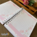 Agenda Floral Rosa - Permanente