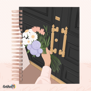 Agenda Permanente - Momentos Folhas Internas Papel Offset 75g. 2 Dias por Página - 226 páginas - 15x21 cm Impressão Colorida. Capa com Laminação. Wire-o. Bolso Plástico e Fechamento com Elástico.