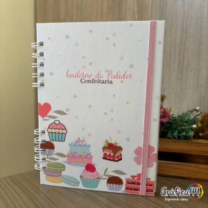 Caderno de Pedidos Confeitaria