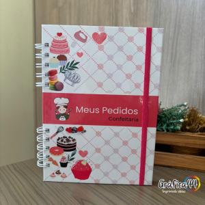 Caderno de Pedidos Confeitaria