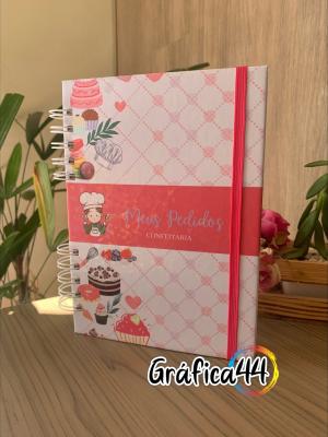 Caderno de Pedidos Confeitaria